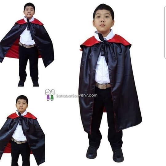 Jual Kostum Drakula Anak Bahan Nyaman untuk Pesta Halloween